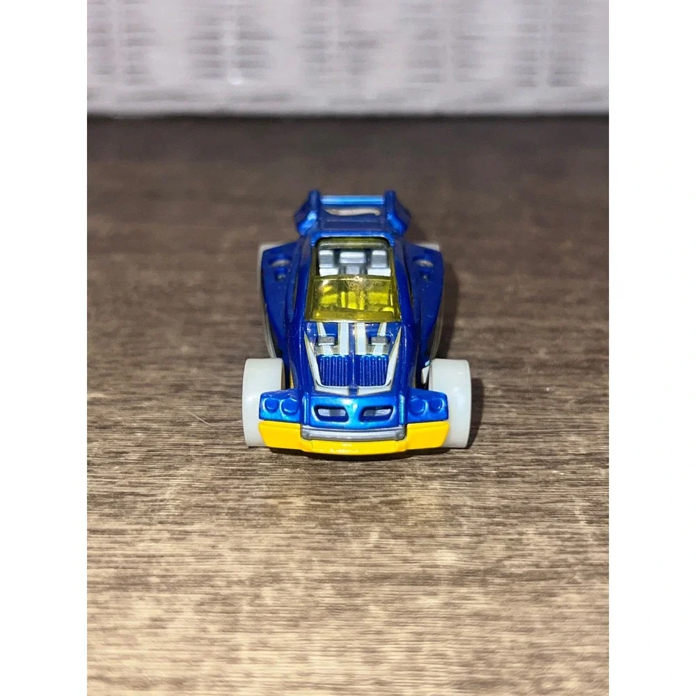 Hot Wheels 2016 Glow Wheels‎ Series Spectyte Blue Loose Die Cast EUC Play Car